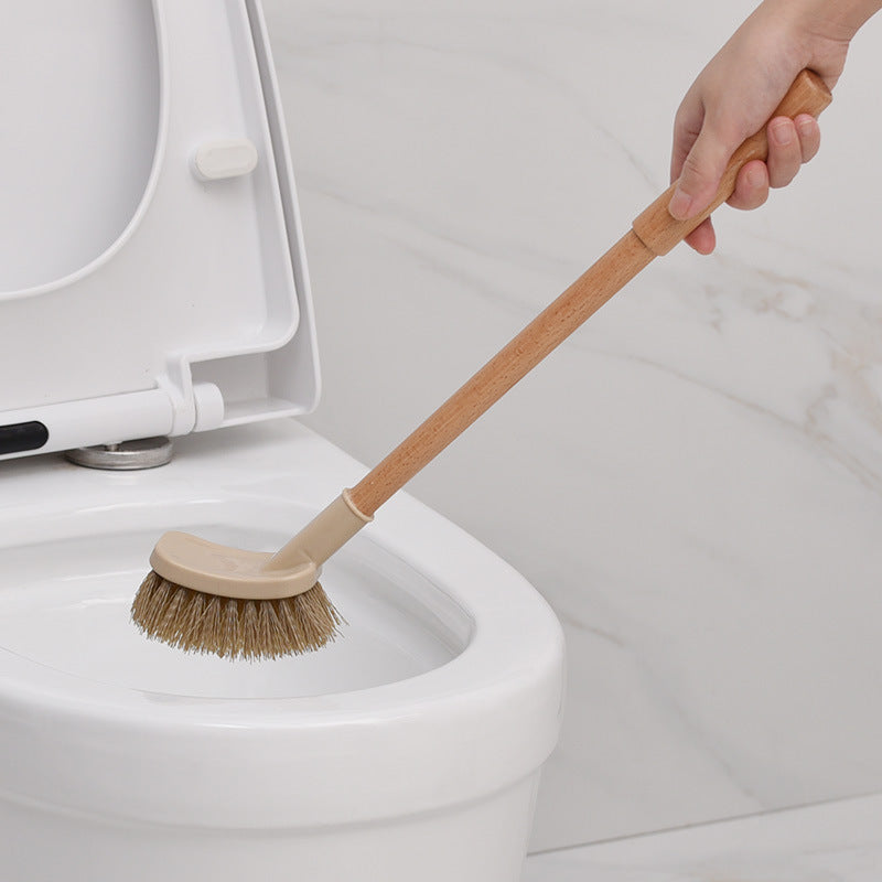 Wooden Handle Toilet & Household Cleaning Brush