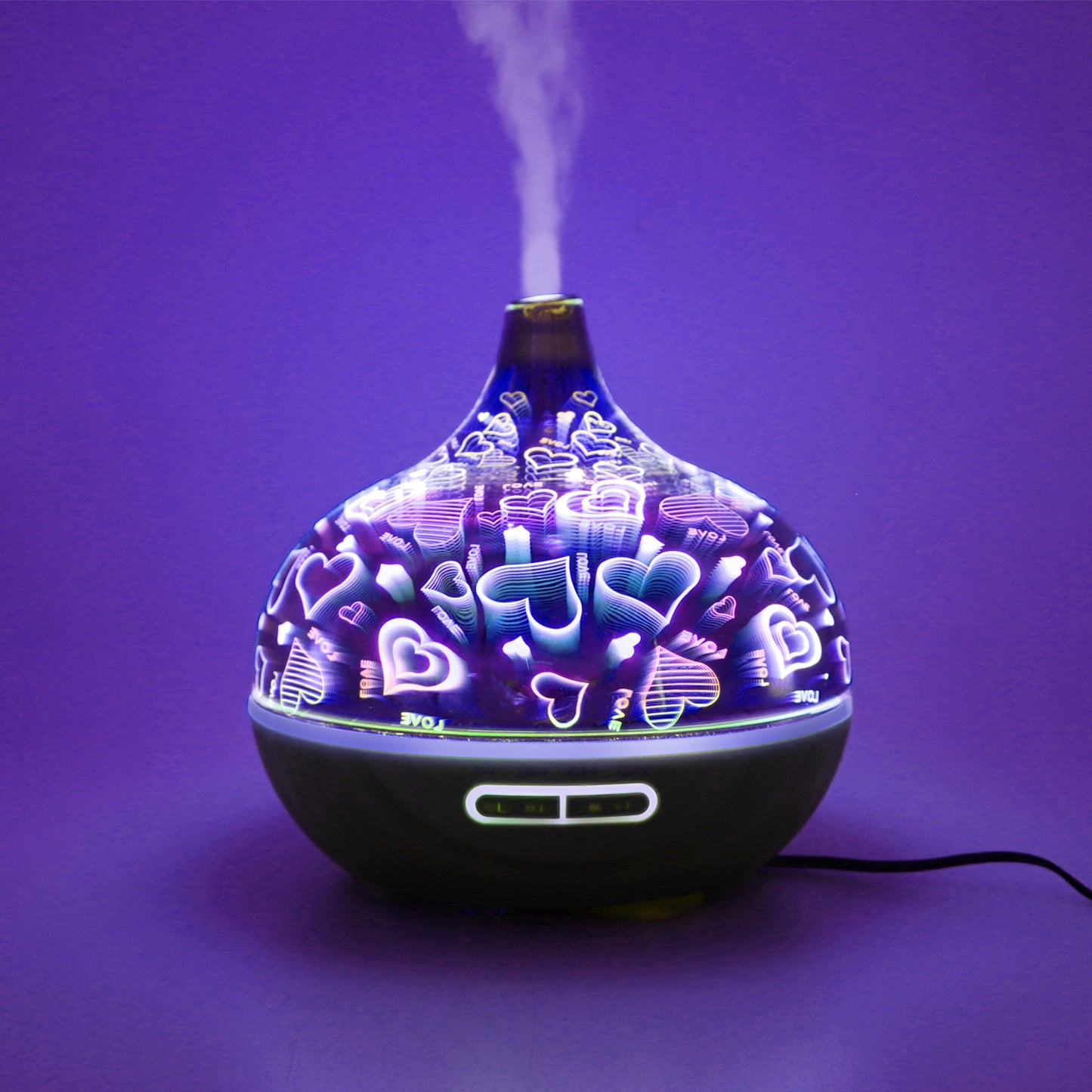 Home Aroma Diffuser – Ultrasonic Essential Oil Humidifier with Remote Control