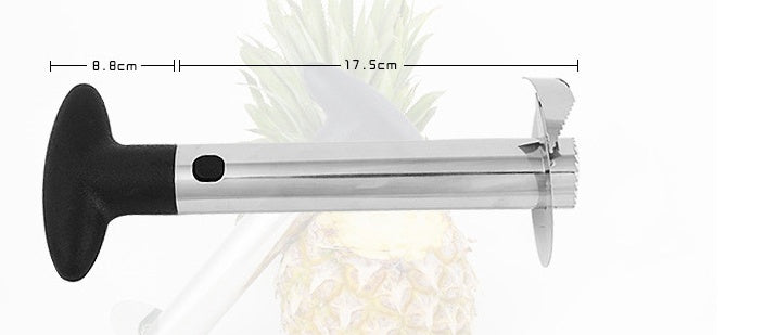 Stainless Steel Pineapple Peeler & Slicer – Easy-Use Fruit Corer Cutter Kitchen Tool