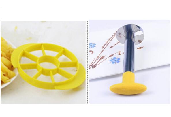 Stainless Steel Pineapple Peeler & Slicer – Easy-Use Fruit Corer Cutter Kitchen Tool