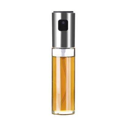 Glass Oil & Vinegar Spray Bottle – Refillable Fine Mist Cooking Oil Sprayer for Kitchen & BBQ