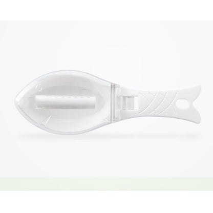 Fish Skin Brush & Scale Scraper – Quick-Release Fish Scaler Knife with Grater for Easy Cleaning