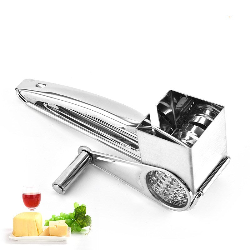 Stainless Steel Cheese Grater – Multi-Purpose Kitchen Grater for Cheese, Vegetables & Fruits