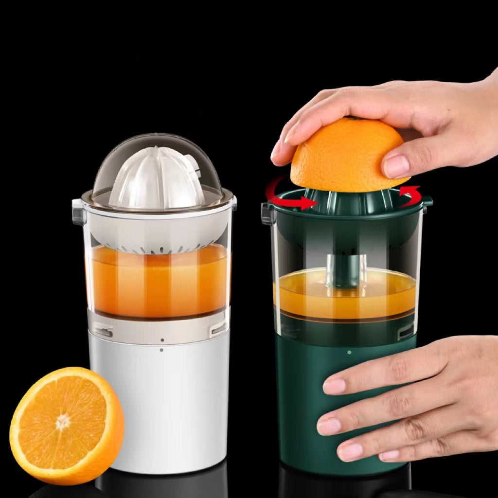 Portable Electric Orange Juicer – Wireless USB Rechargeable Citrus Juice Press Cup