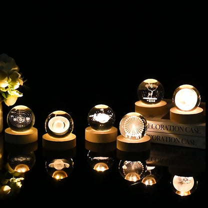 Crystal Ball Ambience Projection Light