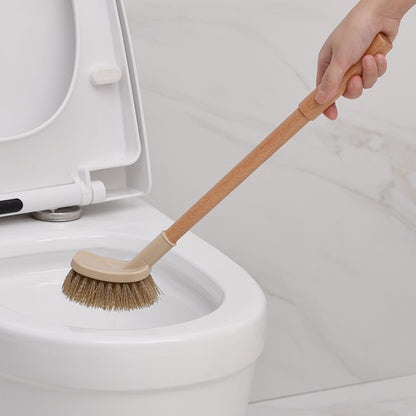 Wooden Handle Toilet & Household Cleaning Brush
