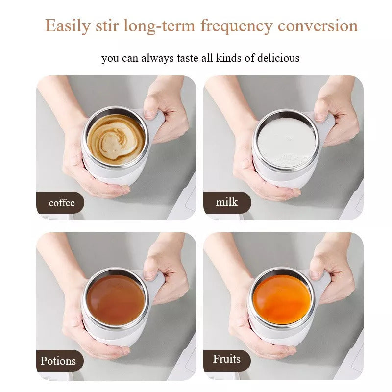Rechargeable Automatic Stirring Cup – Electric Self-Stirring Coffee & Milkshake Mug