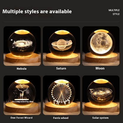 Crystal Ball Ambience Projection Light