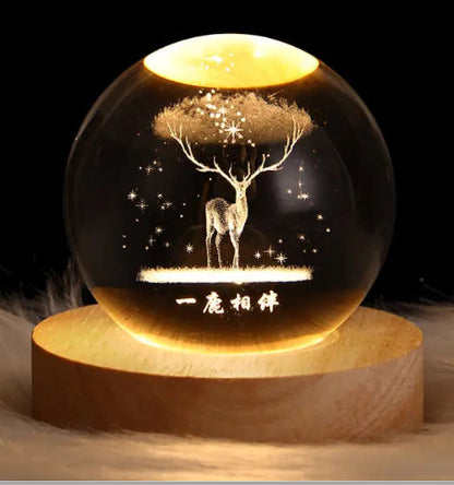 Crystal Ball Ambience Projection Light
