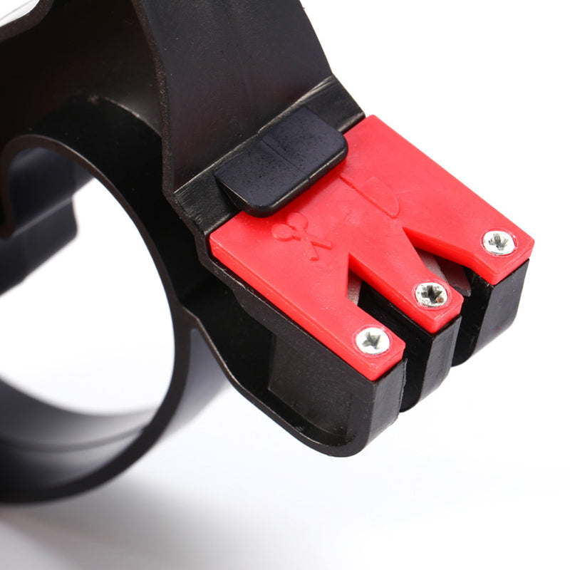 2-in-1 Handheld Knife & Scissor Sharpener – Convenient Kitchen Grinding Tool