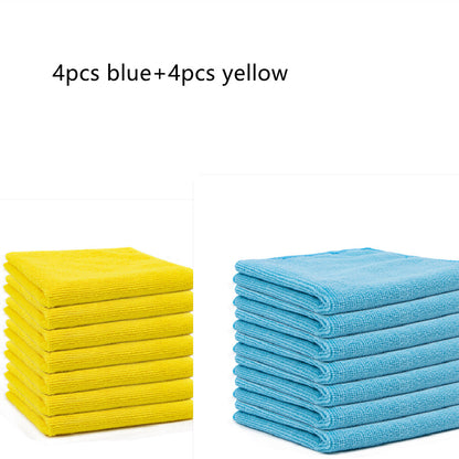 Microfiber Kitchen Dishcloths – 8-Pack (Wet & Dry Use)