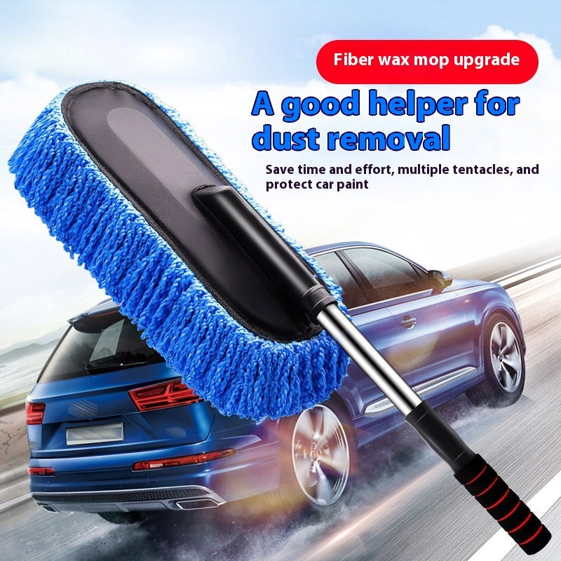 Retractable Car Wash Mop with Extendable Handle