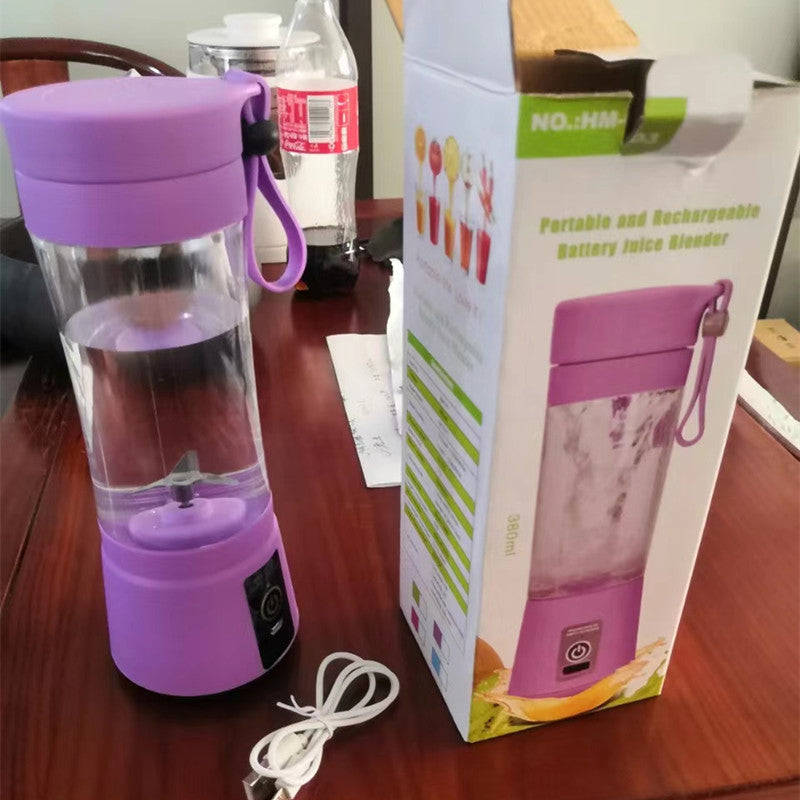 USB Rechargeable Portable Blender – Mini Electric Juicer for Smoothies, Fruit Juice & On-the-Go Mixing