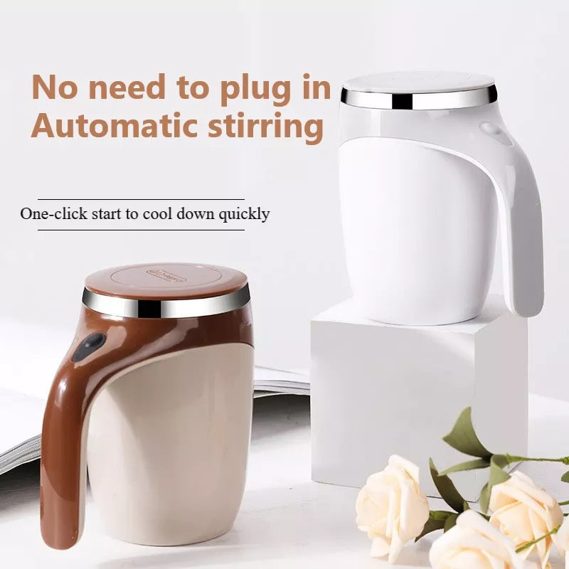 Rechargeable Automatic Stirring Cup – Electric Self-Stirring Coffee & Milkshake Mug